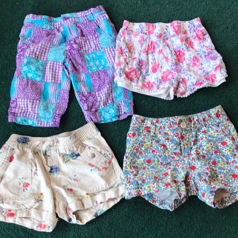 Girls 7/8 medium shorts lot. Gap, children’s place